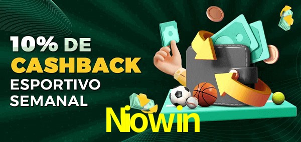 10% de bônus de cashback na Niowin